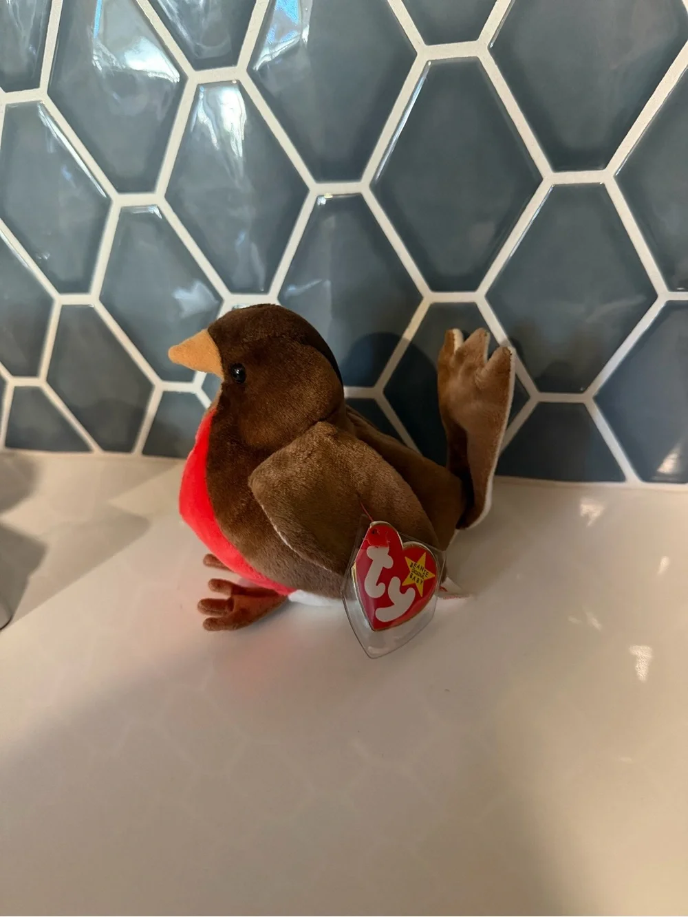 Ty Beanie Baby Early the Robin - Original Retired 1997 DOB